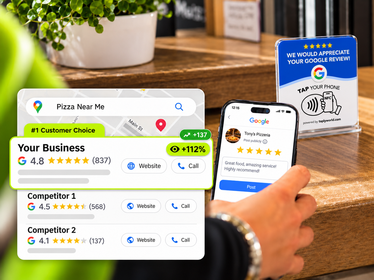 NFC Google Review Card